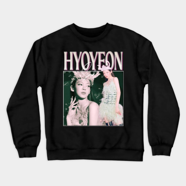 SNSD HYOYEON BOOTLEG Crewneck Sweatshirt by Vinsgraphic 